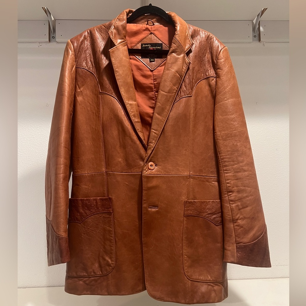 Vintage leather jacket